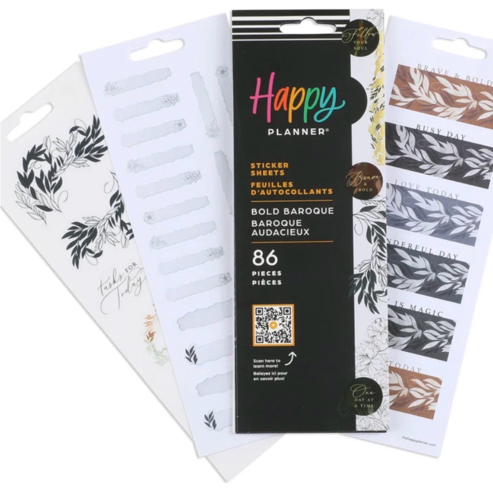 NWT-The Happy Planner-Bold Baroque
8 STICKER SHEETS - Picture 2 of 4